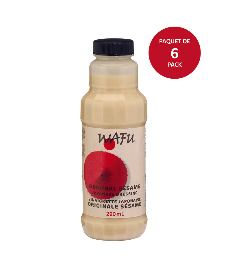 WAFU® Vinaigrette originale au sésame 6 x 290 mL