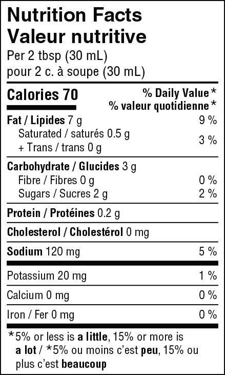 WAFU® Vinaigrette originale légère au sésame 290 mL