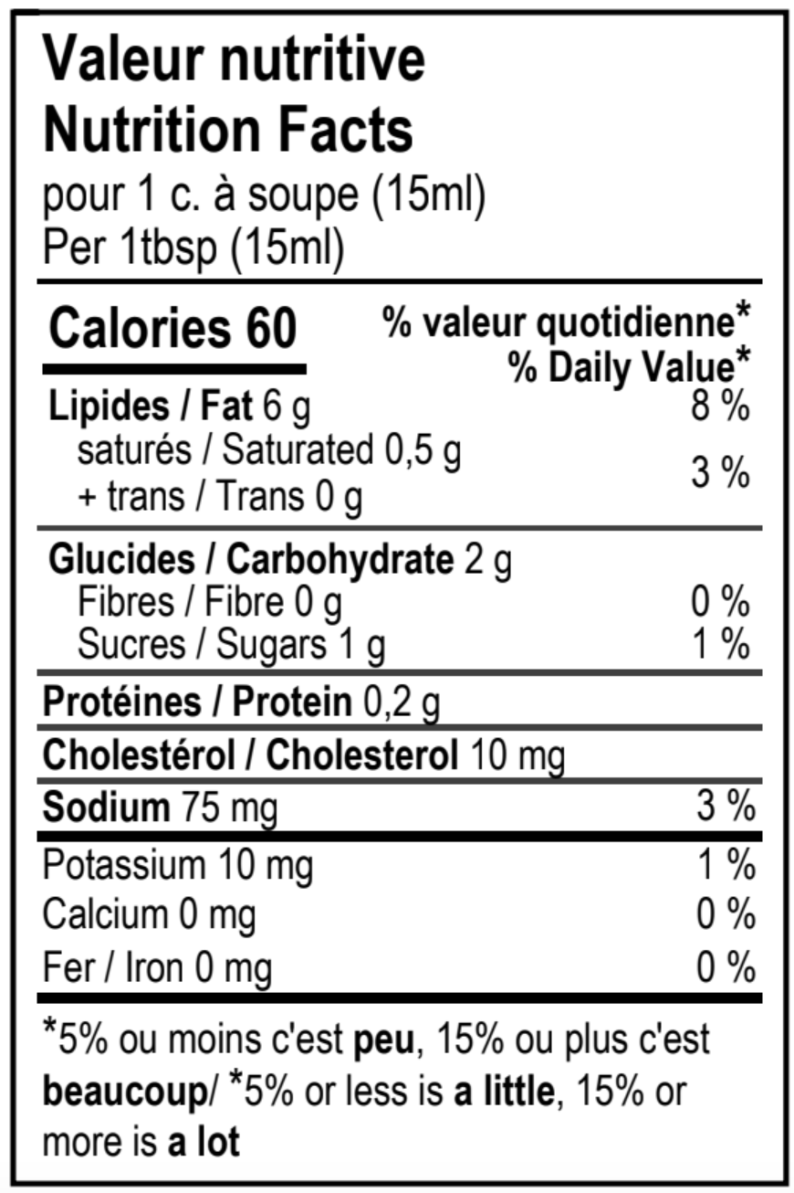 WAFU® Tartinade Mayonaizu au sésame 250 mL