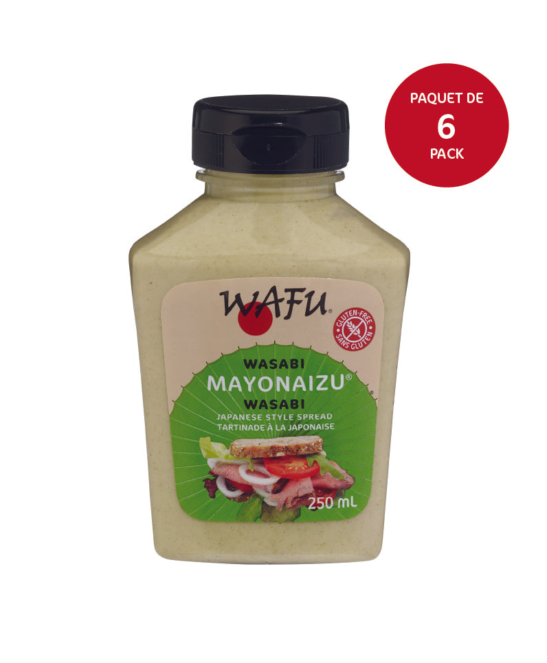 WAFU® Wasabi Mayonaizu 6 x 250 mL
